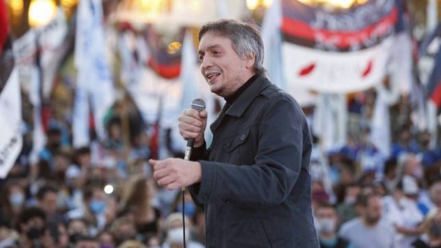 maximo kirchner encabeza el acto del pj por el dia del trabajador