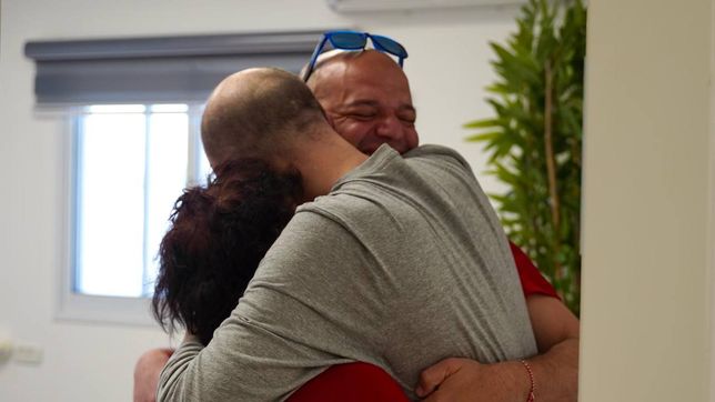asi fue el emotivo reencuentro de iair horn con su familia tras haber sido liberado por hamas