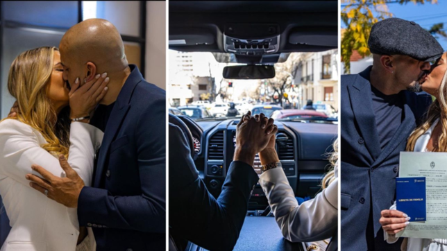 te voy a elegir siempre: veron y su nueva esposa celebraron su casamiento en las redes