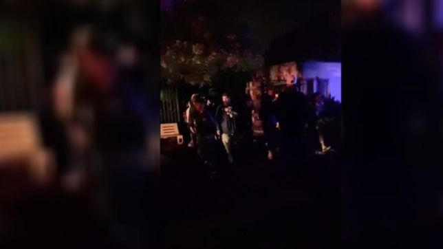 video: asi fue el operativo en una fiesta clandestina con mas de 70 personas en la plata