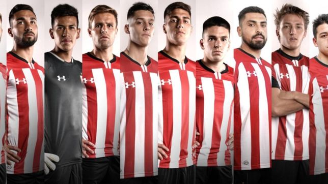 estudiantes presento los numeros que llevaran los jugadores en esta temporada
