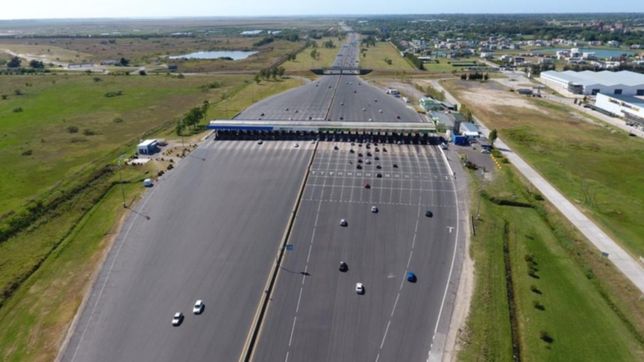 cortan un tramo de la autopista la plata - buenos aires de viernes a domingo