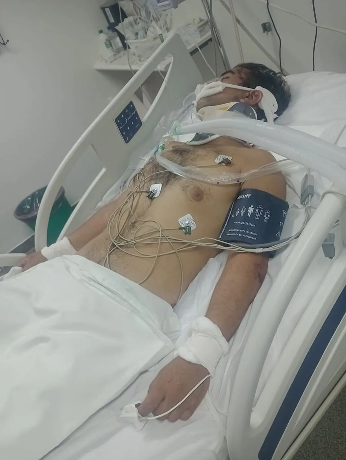 El joven permanece en coma en el Hospital San Martín