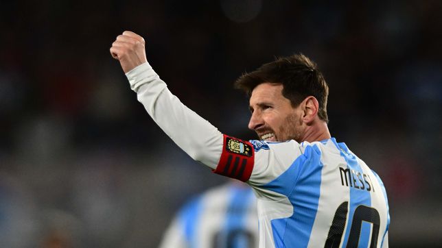 la emocion de lionel messi tras una actuacion estelar en el triunfo de la seleccion argentina