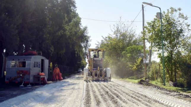 comenzo el ultimo tramo de las obras de un importante corredor productivo en la plata
