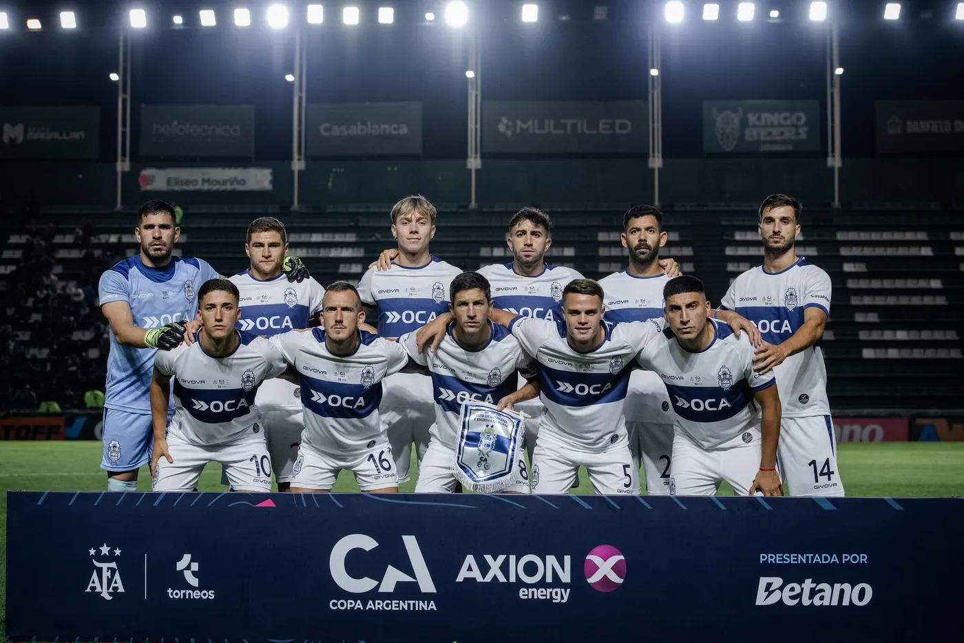 formacion Gimnasia Copa Argentina