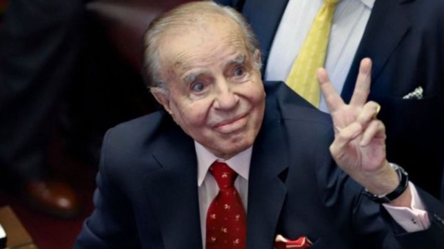 carlos menem sigue internado en terapia intensiva y dio negativo de coronavirus