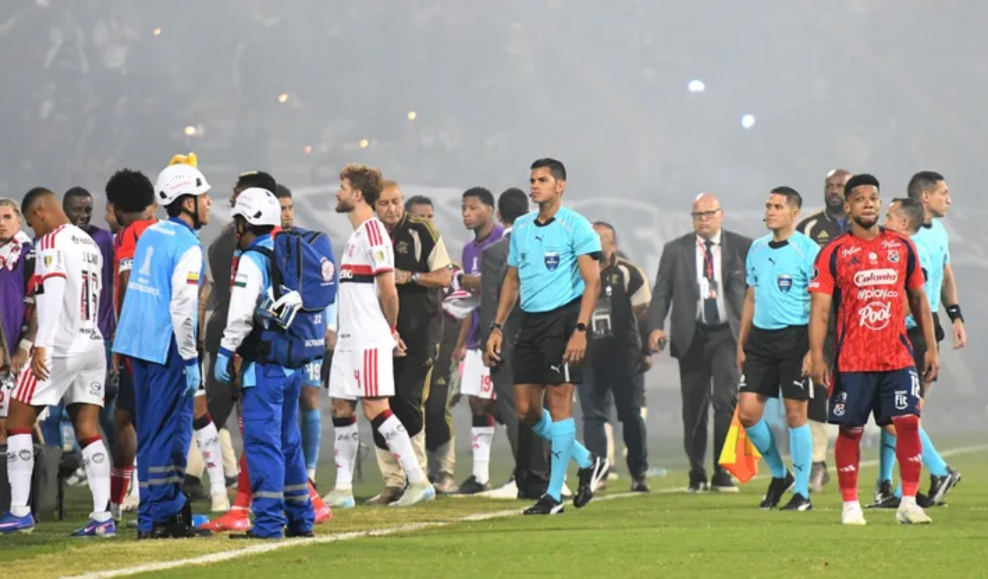 Independiente Medellín Flamengo Incidentes