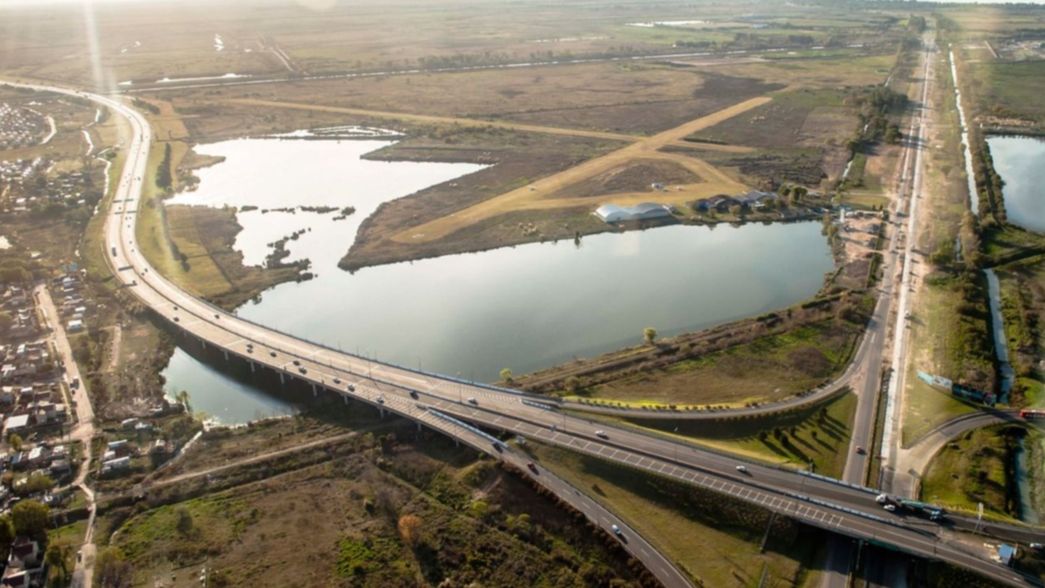 Arrancaron los trabajos para prolongar la autopista hacia Berisso y Ensenada