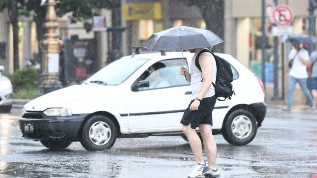 con el alerta por tormentas vigente en la plata, asi seguira el clima en la semana