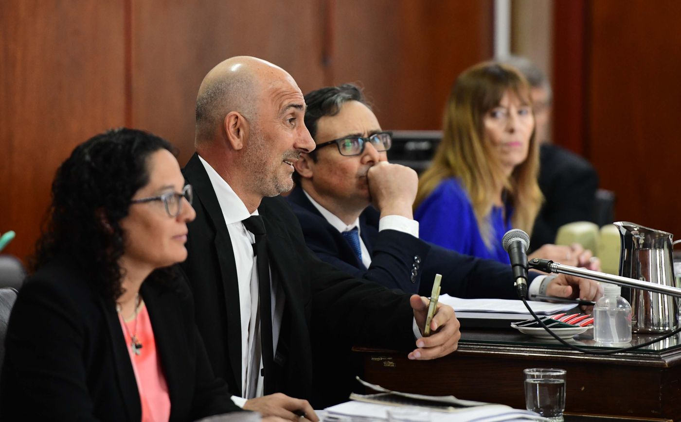 Andrea Reynoso y Matías Pietra Sanz, la abogacía que representa a las familias denunicantes.