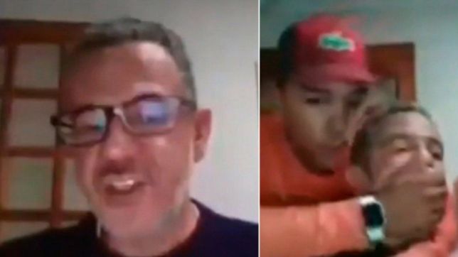 video: una banda de delincuentes asalto a un docente mientras daba clases online