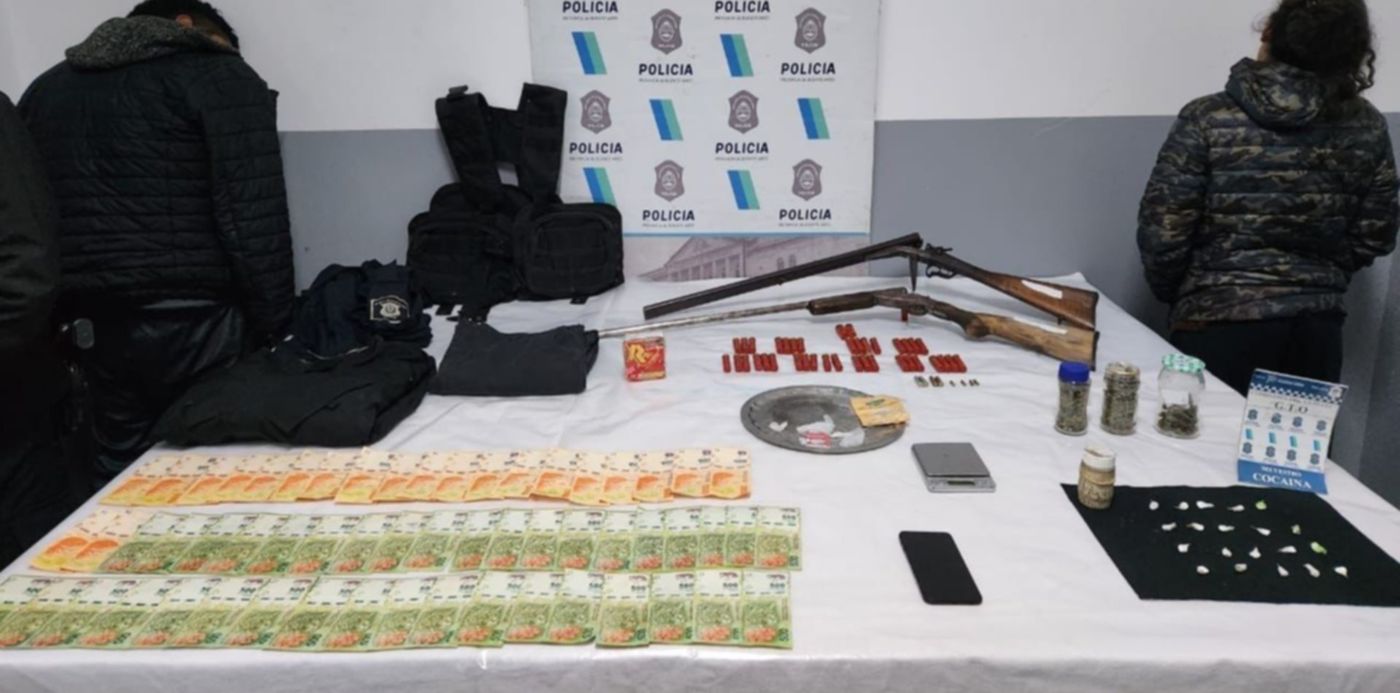 hallanamiento en melchor romero drogas y arsenal