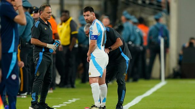 lionel messi entreno con la seleccion argentina: ¿puede jugar contra ecuador?