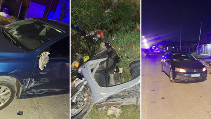 Un motociclista murió tras ser embestido por un auto en Los Hornos