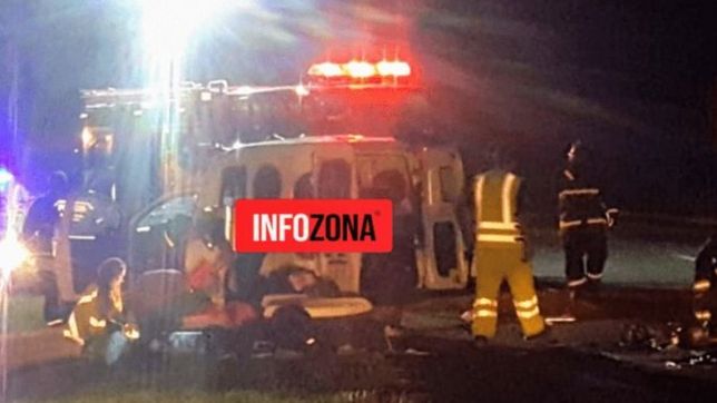 murio un nene en un tragico accidente en la ruta 2: hay otras tres personas heridas