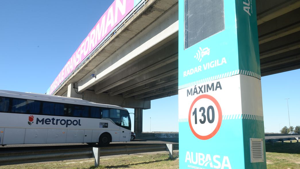 Todos los puntos de la Autopista donde se instalan los tótems para controlar la velocidad
