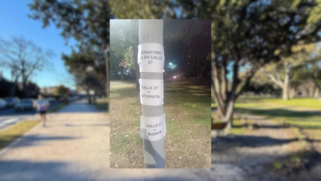 Vecinos del Parque San Martín reclaman que una transitada calle de la zona se volvió una autopista Vecinos del Parque San Martín reclaman que una transitada calle de la zona se volvió una autopista