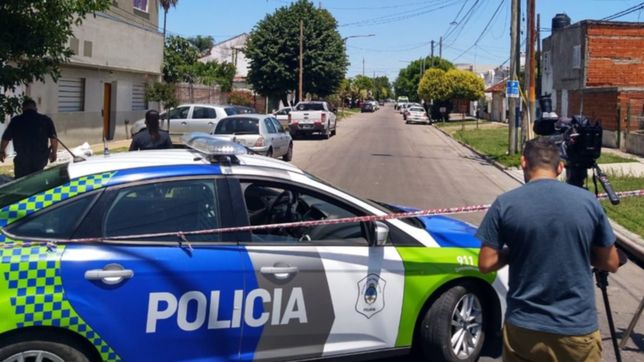 las fotos del convulsionado barrio donde dos motochorros asesinaron a un expolicia
