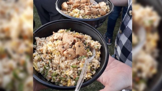 este es el plato que comieron los intoxicados del bon odori