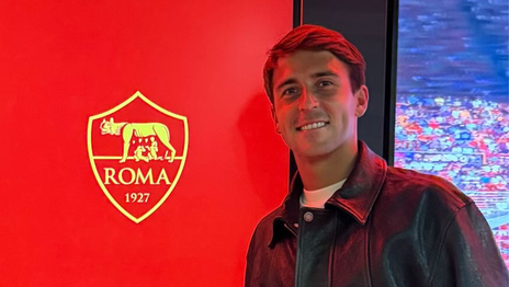 Tomás Etcheverry fue a ver a Paulo Dybala y recibió un inesperado reconocimiento en Roma