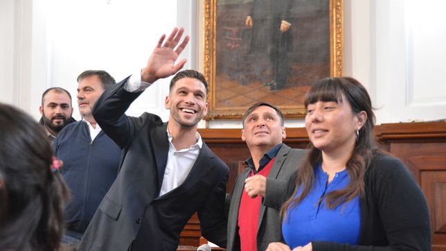 el pedido especial que le hizo un hincha de gimnasia a magallan en el concejo deliberante