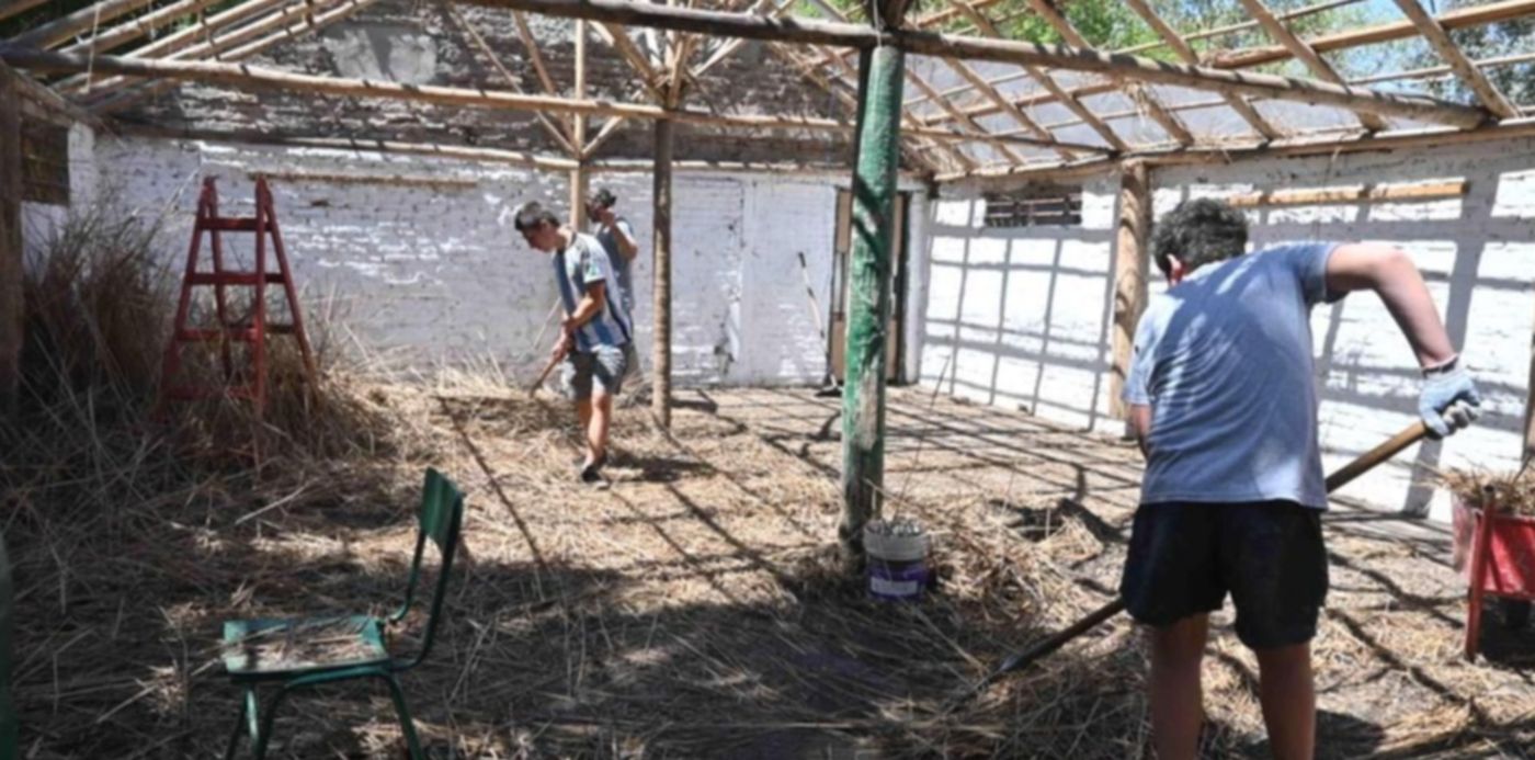 Incendio en la escuela Agrotécnica de San Carlos