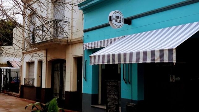 buenos dias: un ladron saludo, saco un arma y robo en una casa de comidas de la plata