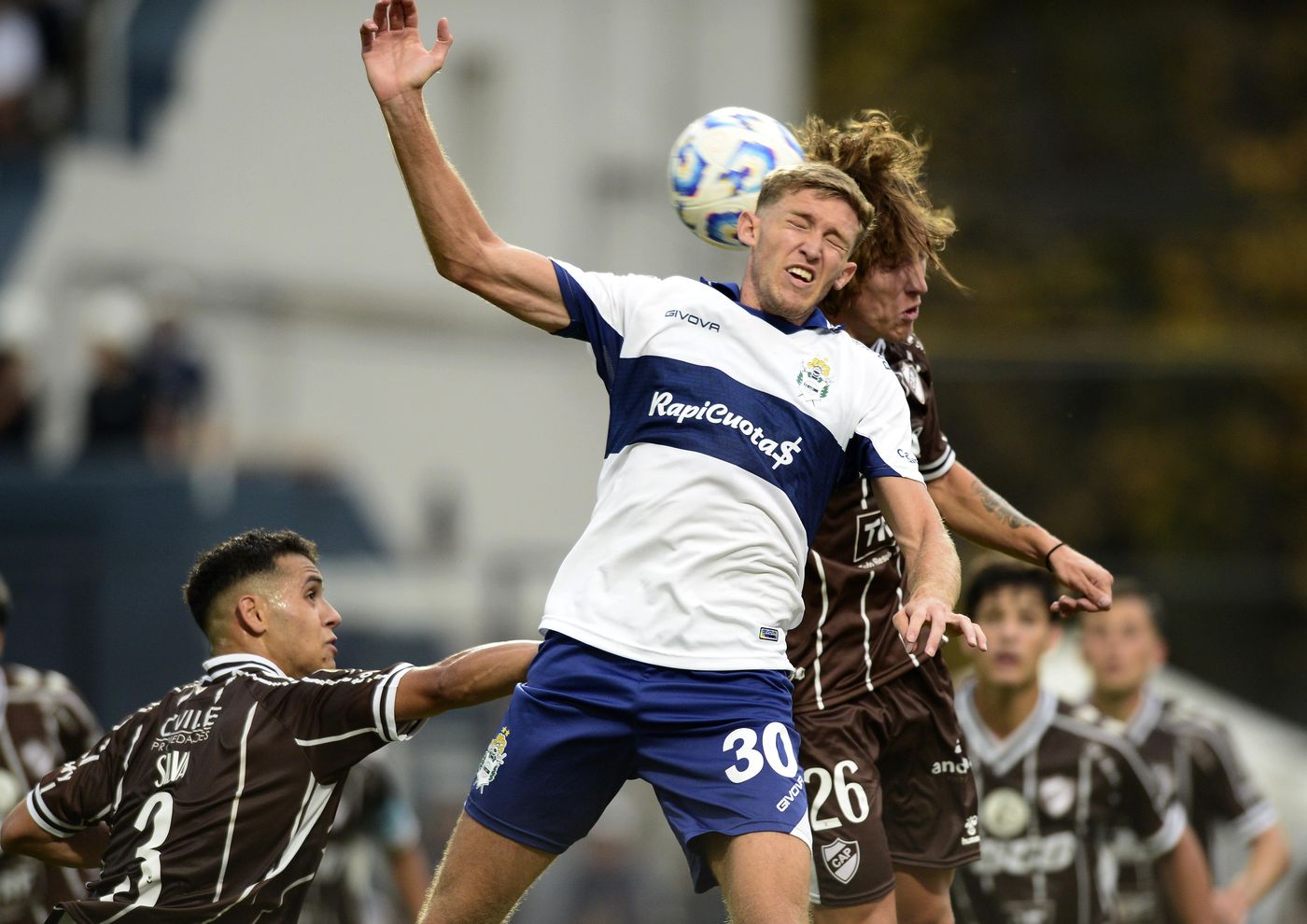 Rodrigo Castillo en su paso por Gimnasia.