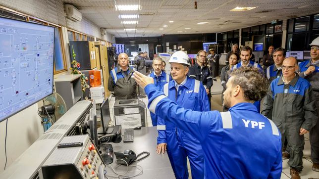 horacio marin se propone cuadriplicar el valor de ypf y concretar el proyecto de gnl