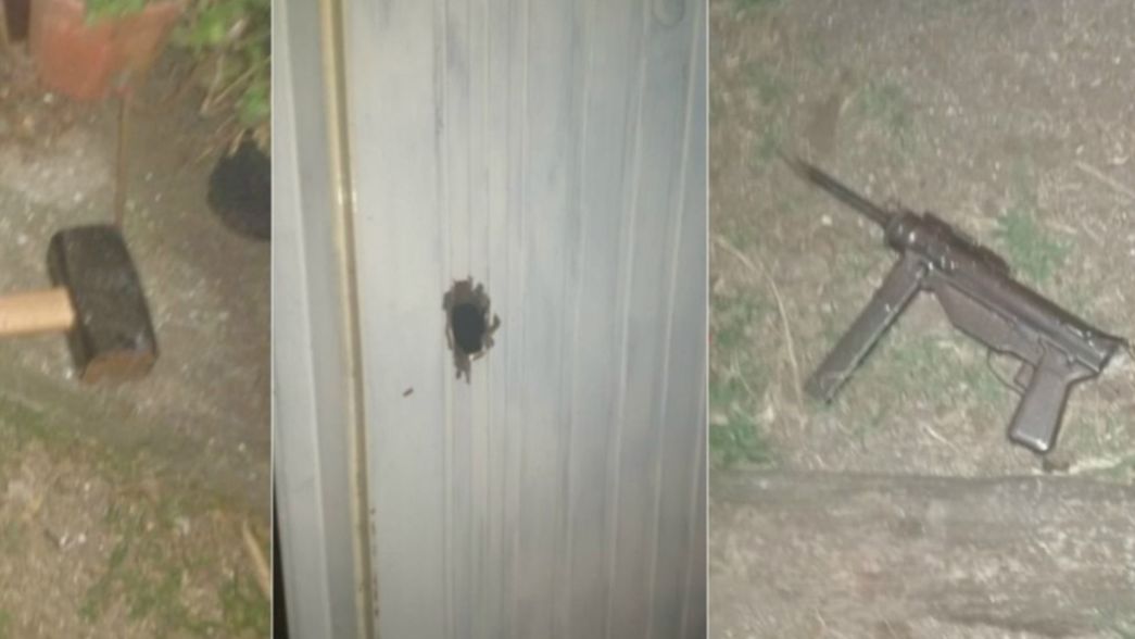 Noche de terror para una familia de Berisso: 10 ladrones entraron a los tiros y mazazos