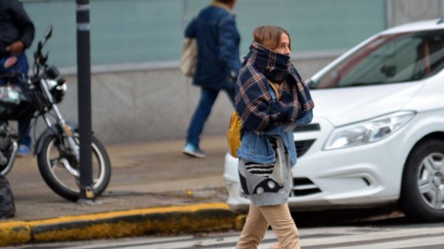 baja la temperatura en la plata y asi seguira el clima en la ciudad