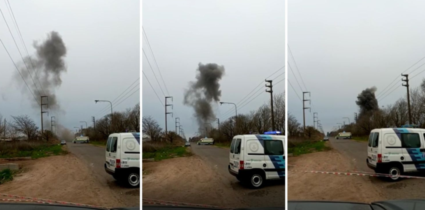 Detonación del misil