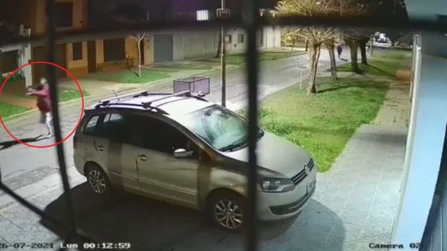 violento asalto en tolosa: volvia de trabajar y le robaron tras apuntarle con un arma