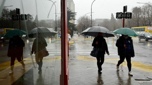 en la plata llovieron casi 100 milimetros en poco mas de un dia