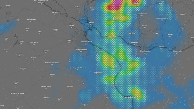 ¿a que hora podria empezar a llover en la plata y la region segun los expertos?