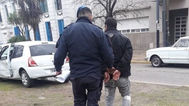 lo buscaba la justicia, fue a ver sus hijos y termino detenido
