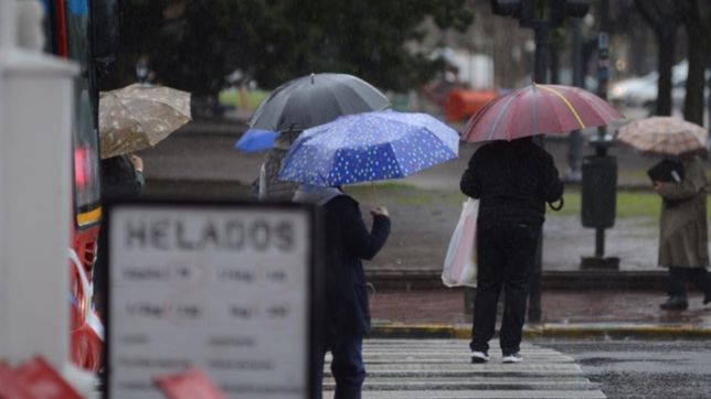 ciudad pasada por agua: ¿cuando va a dejar de llover en la plata?