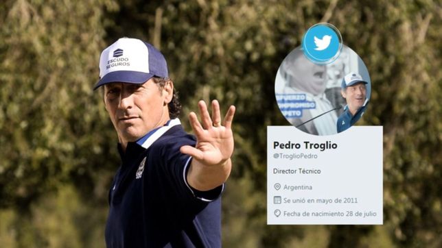 apenas dejo de ser el dt del lobo, troglio cambio el estado de su cuenta de twitter