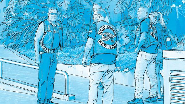 cronica de una semana en la que los hells angels coparon la plata