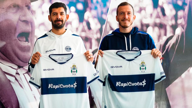 gimnasia oficializo a sus ultimos dos refuerzos y se retira del mercado de pases