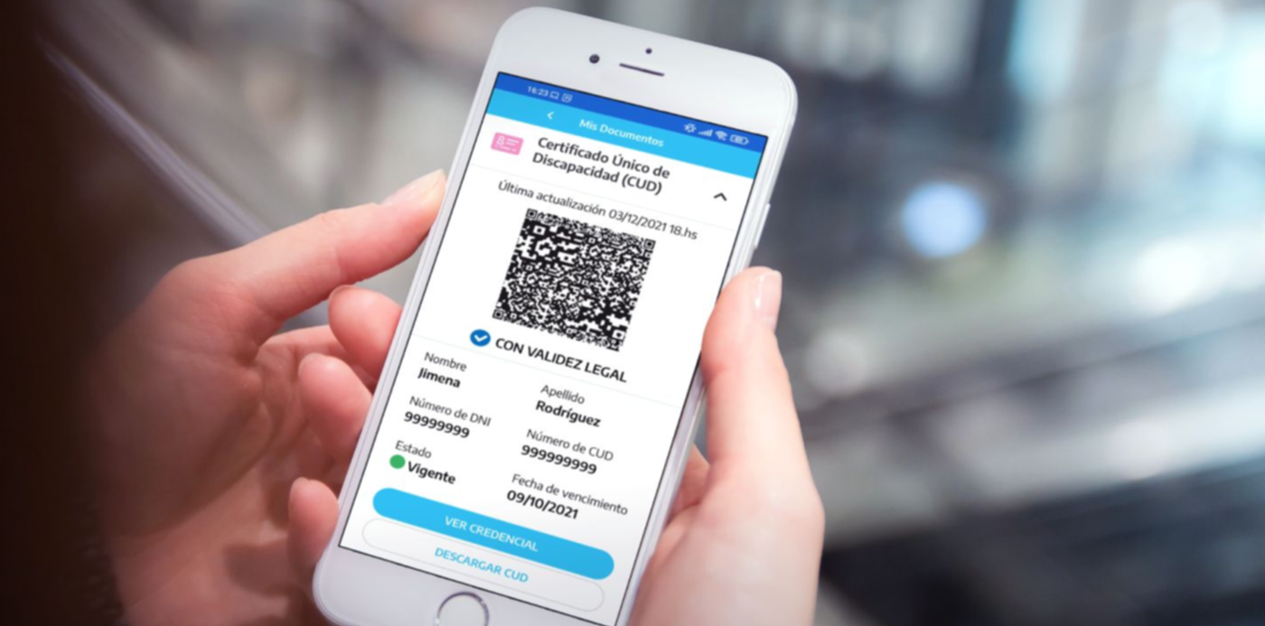 Certificado Único de Discapacidad
