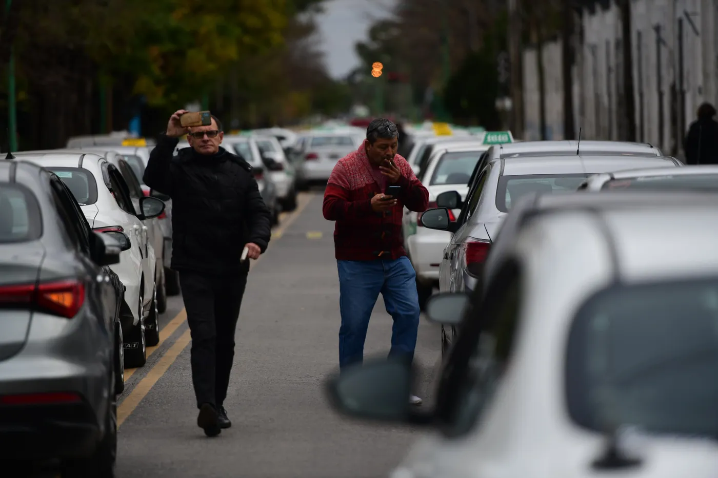 Taxistas vuelven a cortar la bajada de la Autopista La Plata-Buenos Aires por el desabastecimiento de GNC
