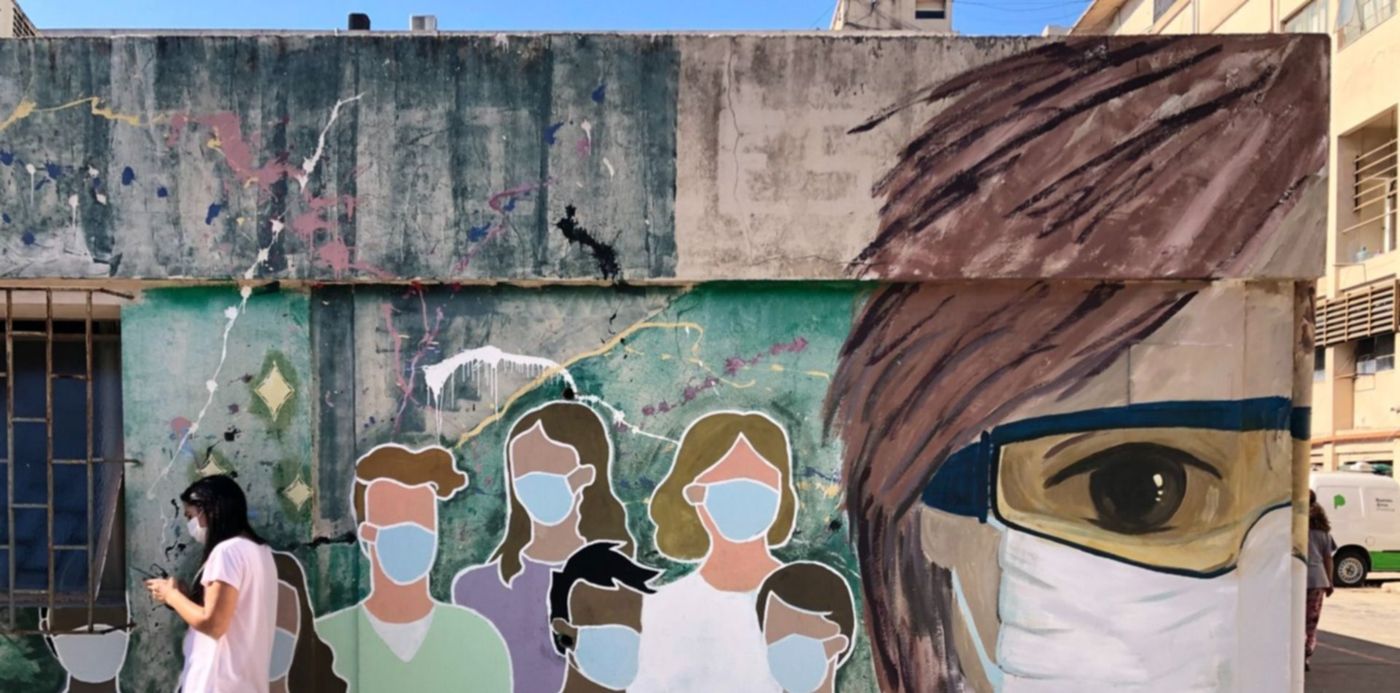 Filas hisopados coronavirus