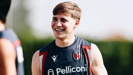 Amondarain ya tuvo su primer entrenamiento en el Bologna