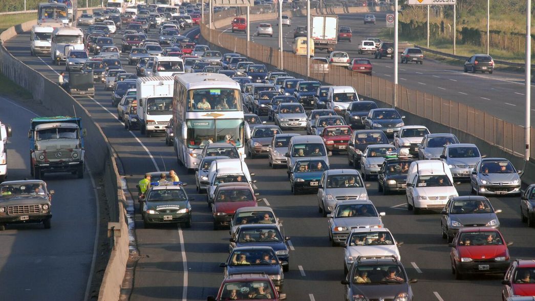Choque múltiple y caos en la Autopista: reportan serias demoras para llegar a CABA