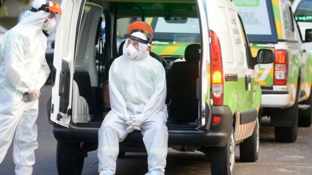 la cantidad de muertes por coronavirus dio un fuerte salto en la plata y ya son 777