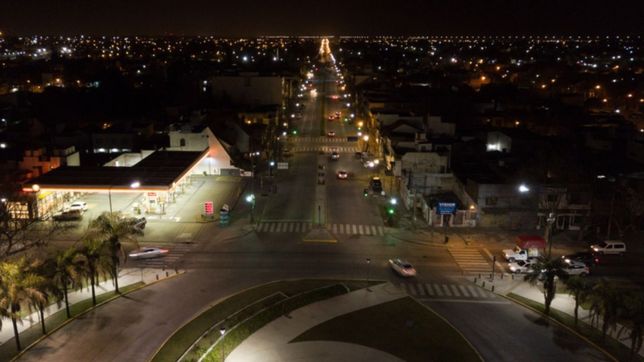 arranco la instalacion de 20 mil nuevas luces led en la plata