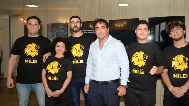 avanza un acuerdo para que pena sea candidato de milei en la plata