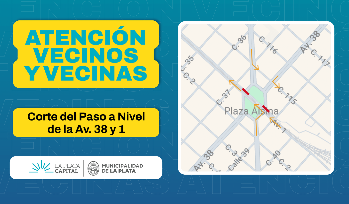 Los desvíos informados por la Municipalidad de La Plata Los desvíos informados por la Municipalidad de La Plata